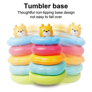 Montessori-style baby stacking toy for age 1 and up