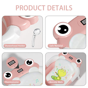 Multi-Use Infant Bath Tub with Thermometer – Available in USA