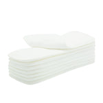 Reusable Cloth Diaper Inserts – Ultra-Absorbent Bamboo Terry (US Seller)