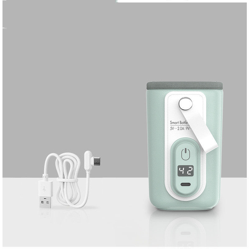 Smart bottle warming on nightstand – USB powered – quick warm-up – ships from USA