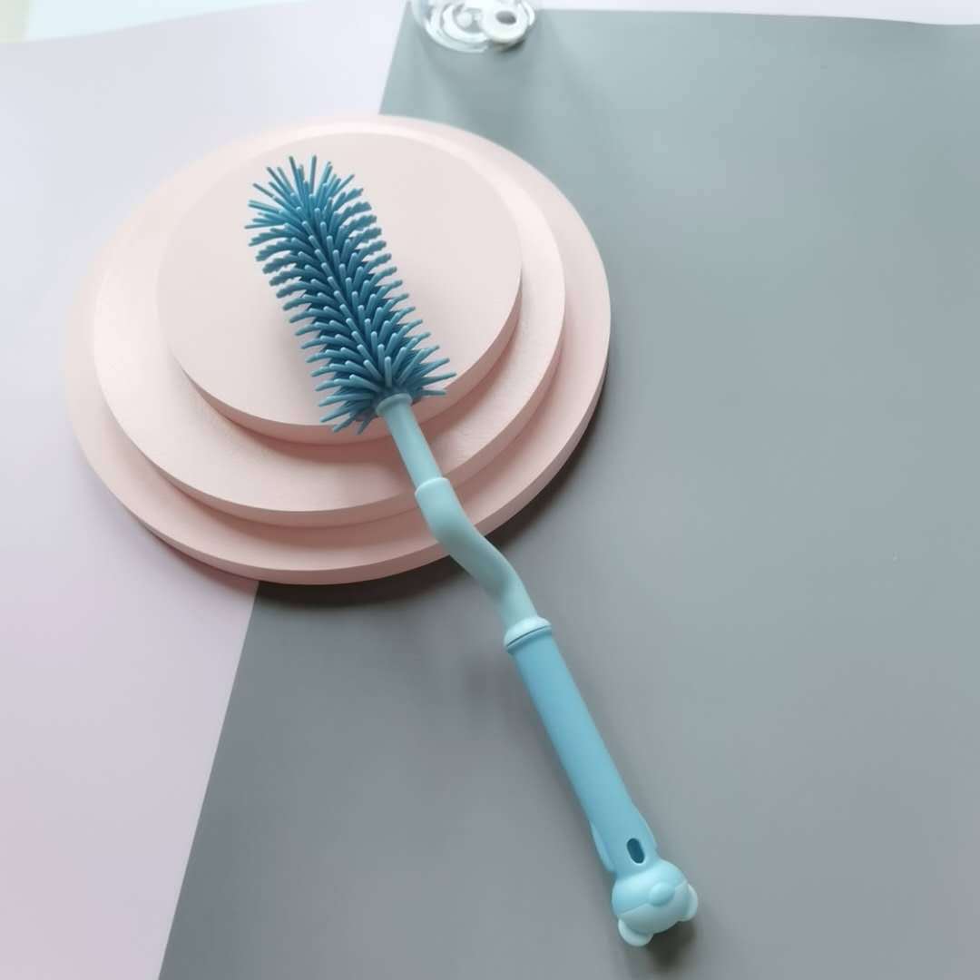 Soft Bristle Bottle Cleaner Kit – Newborn Feeding Accessory – US Warehouse