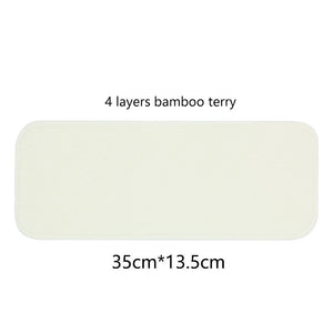 Washable Bamboo Terry Liners for Cloth Diapers – USA Ready Stock